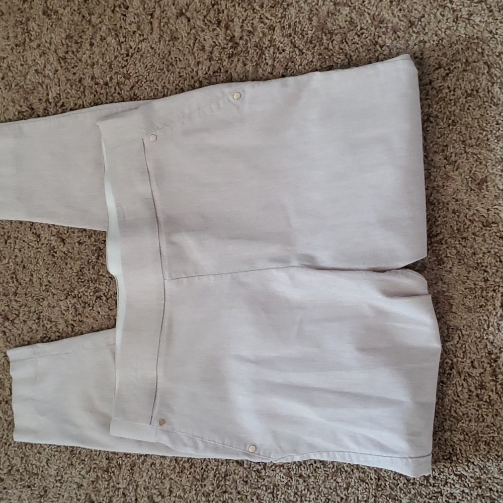 Maurices pull on khaki skinny dress pants XL
